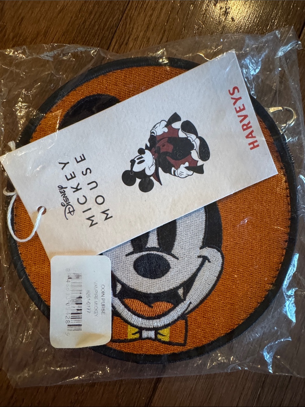 Harveys Disney Vampire Mickey Mouse Coin Purse